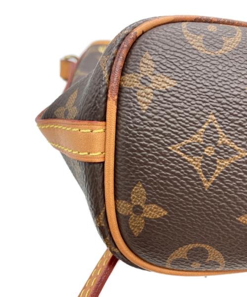 LOUIS VUITTON（ルイ ヴィトン）LOUIS VUITTON (ルイ ヴィトン) モノグラム ナノ ノエ ショルダーバッグ ブラウンの古着・服飾アイテム