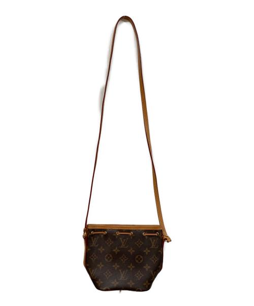 LOUIS VUITTON（ルイ ヴィトン）LOUIS VUITTON (ルイ ヴィトン) モノグラム ナノ ノエ ショルダーバッグ ブラウンの古着・服飾アイテム