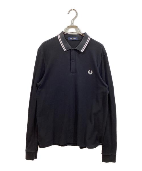 FRED PERRY（フレッドペリー）FRED PERRY (フレッドペリー) ポロシャツ ブラック サイズ:	SIZE Mの古着・服飾アイテム