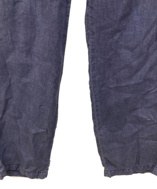 ARMANI JEANS（アルマーニジーンズ）ARMANI JEANS (アルマーニジーンズ) リネンパンツ ネイビー サイズ:SIZE 48の古着・服飾アイテム