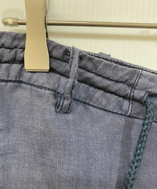ARMANI JEANS（アルマーニジーンズ）ARMANI JEANS (アルマーニジーンズ) リネンパンツ ネイビー サイズ:SIZE 48の古着・服飾アイテム