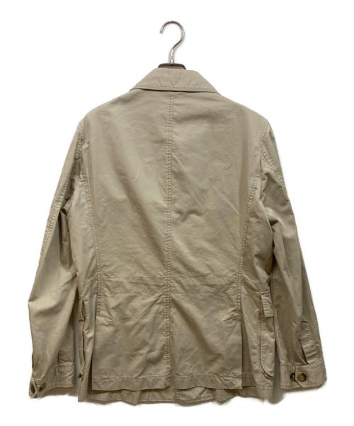 Henry Cotton's（ヘンリーコットンズ）Henry Cotton's (ヘンリーコットンズ) サファリジャケット ベージュ サイズ:	SIZE 50の古着・服飾アイテム