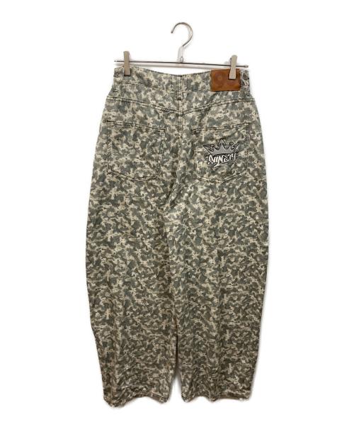 9090（9090）9090 (9090) デジタルカモパンツ グレー サイズ:SIZE Mの古着・服飾アイテム