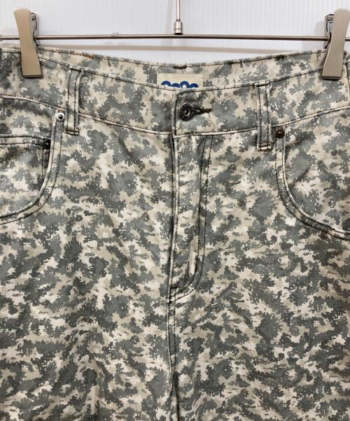 9090（9090）9090 (9090) デジタルカモパンツ グレー サイズ:SIZE Mの古着・服飾アイテム