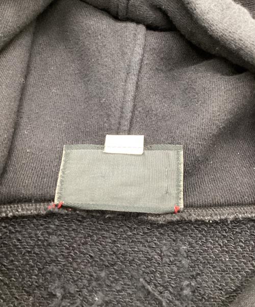 GUCCI（グッチ）GUCCI (グッチ) Loved Panther Logo Hoodie ブラック サイズ:Mの古着・服飾アイテム
