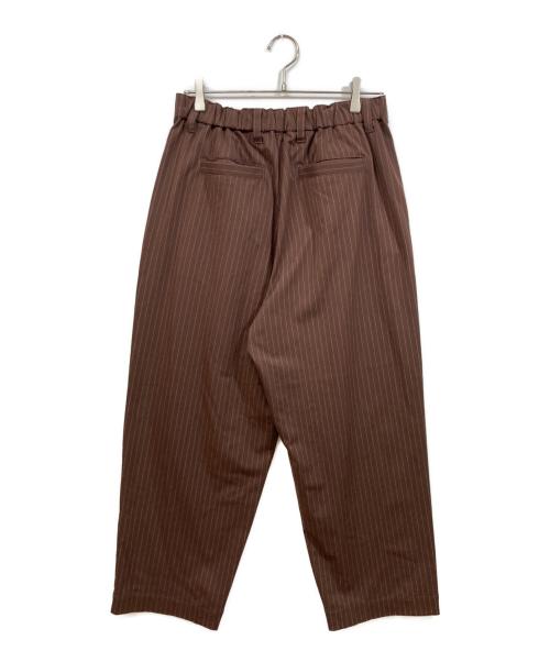 METALWOOD ELASTIC（メタルウッド）METALWOOD ELASTIC (メタルウッド) WAIST BAGGY PANT ブラウン サイズ:	SIZE Sの古着・服飾アイテム