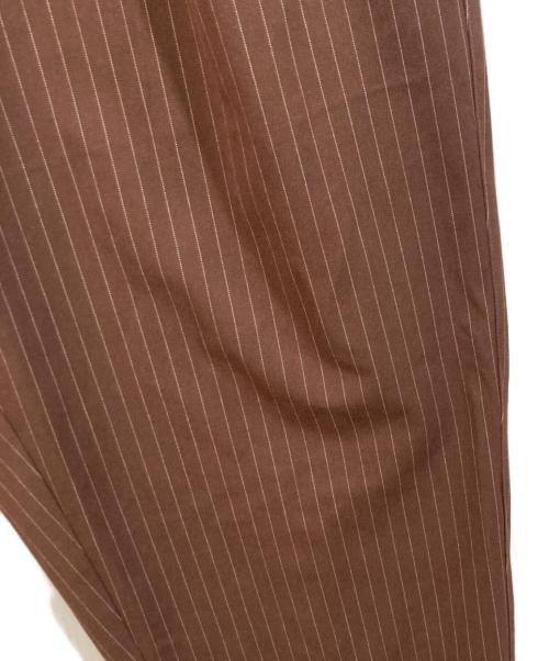 METALWOOD ELASTIC（メタルウッド）METALWOOD ELASTIC (メタルウッド) WAIST BAGGY PANT ブラウン サイズ:	SIZE Sの古着・服飾アイテム