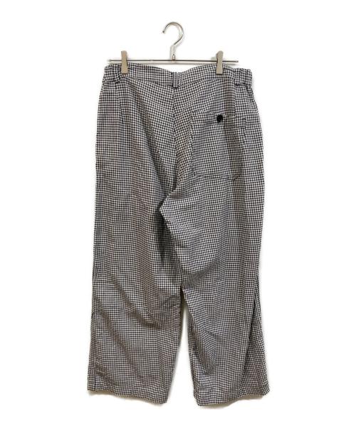 VETRA（ベトラ）VETRA (ベトラ) チェックパンツ ブラック サイズ:	SIZE 44の古着・服飾アイテム