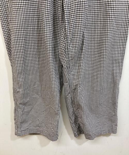 VETRA（ベトラ）VETRA (ベトラ) チェックパンツ ブラック サイズ:	SIZE 44の古着・服飾アイテム