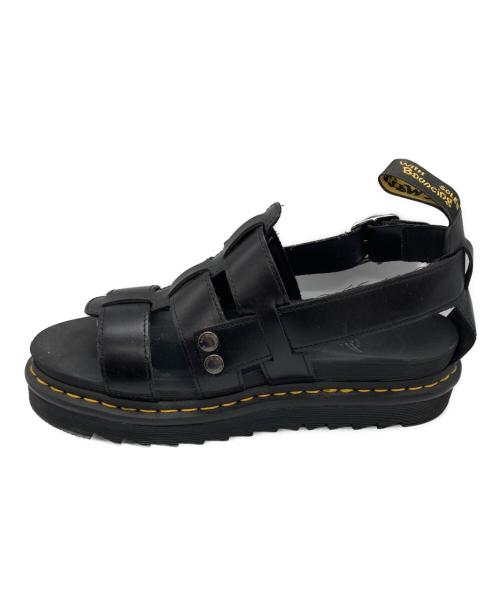 Dr.Martens（ドクターマーチン）Dr.Martens (ドクターマーチン) ストラップサンダル ブラック サイズ:	SIZE 43の古着・服飾アイテム