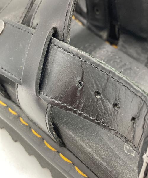 Dr.Martens（ドクターマーチン）Dr.Martens (ドクターマーチン) ストラップサンダル ブラック サイズ:	SIZE 43の古着・服飾アイテム