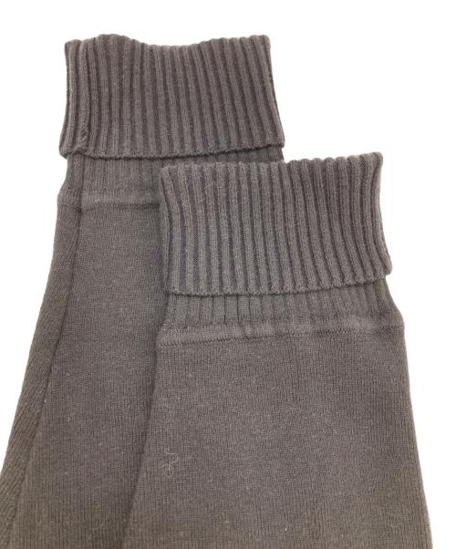 MACPHEE（マカフィー）MACPHEE (マカフィー) ウールインターロック バンドカラーシャツワンピース ネイビー サイズ:36の古着・服飾アイテム