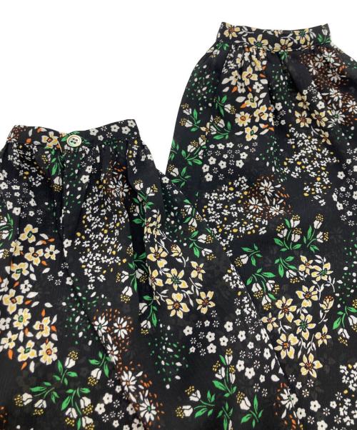SLOBE IENA（スローブ イエナ）SLOBE IENA (スローブ イエナ) 総柄ワンピース ブラック サイズ:38の古着・服飾アイテム