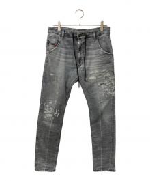 DIESEL（ディーゼル）の古着「ジョグパンツ」｜ブラック
