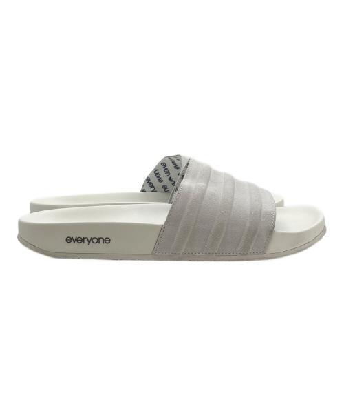 adidas Originals（アディダスオリジナル）adidas Originals (アディダスオリジナル) everyone (エブリワン) ADILETTE MII everyone ホワイト サイズ:27.5の古着・服飾アイテム