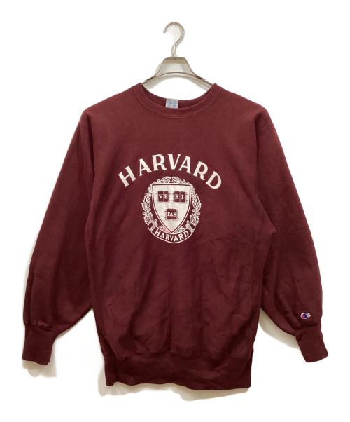 Champion REVERSE WEAVE（チャンピオン リバース ウィーブ）Champion REVERSE WEAVE (チャンピオン リバース ウィーブ) カレッジロゴスウェット レッド サイズ:XXLの古着・服飾アイテム
