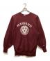 Champion REVERSE WEAVE（チャンピオン リバース ウィーブ）の古着「カレッジロゴスウェット」｜レッド