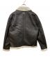 ARMANI EXCHANGE (アルマーニ エクスチェンジ) ファイクムートンジャケット ブラック サイズ:L：8000円