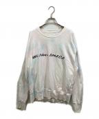 MM6 Maison Margielaエムエムシックスメゾンマルジェラ）の古着「TIEDYE SWEATSHIRT」｜マルチカラー