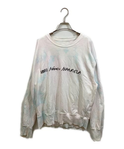 MM6 Maison Margiela（エムエムシックスメゾンマルジェラ）MM6 Maison Margiela (エムエムシックスメゾンマルジェラ) TIEDYE SWEATSHIRT マルチカラー サイズ:SIZE Sの古着・服飾アイテム