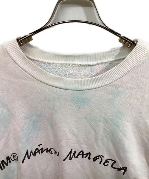 MM6 Maison Margiela（エムエムシックスメゾンマルジェラ）MM6 Maison Margiela (エムエムシックスメゾンマルジェラ) TIEDYE SWEATSHIRT マルチカラー サイズ:SIZE Sの古着・服飾アイテム