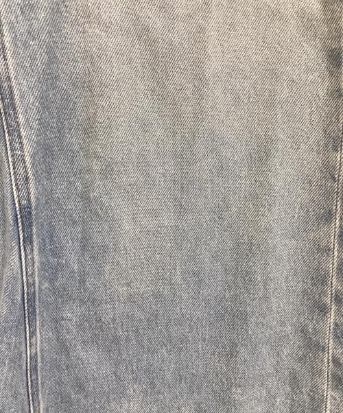 MM6 Maison Margiela（エムエムシックスメゾンマルジェラ）MM6 Maison Margiela (エムエムシックスメゾンマルジェラ) ワイドレッグデニムデニムパンツ インディゴ サイズ:SIZE 36の古着・服飾アイテム