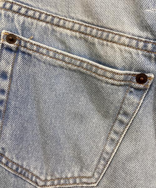 MM6 Maison Margiela（エムエムシックスメゾンマルジェラ）MM6 Maison Margiela (エムエムシックスメゾンマルジェラ) ワイドレッグデニムデニムパンツ インディゴ サイズ:SIZE 36の古着・服飾アイテム