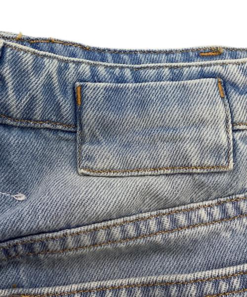MM6 Maison Margiela（エムエムシックスメゾンマルジェラ）MM6 Maison Margiela (エムエムシックスメゾンマルジェラ) ワイドレッグデニムデニムパンツ インディゴ サイズ:SIZE 36の古着・服飾アイテム