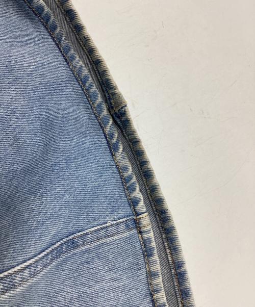 MM6 Maison Margiela（エムエムシックスメゾンマルジェラ）MM6 Maison Margiela (エムエムシックスメゾンマルジェラ) ワイドレッグデニムデニムパンツ インディゴ サイズ:SIZE 36の古着・服飾アイテム