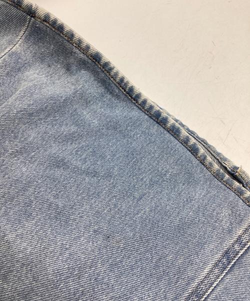 MM6 Maison Margiela（エムエムシックスメゾンマルジェラ）MM6 Maison Margiela (エムエムシックスメゾンマルジェラ) ワイドレッグデニムデニムパンツ インディゴ サイズ:SIZE 36の古着・服飾アイテム
