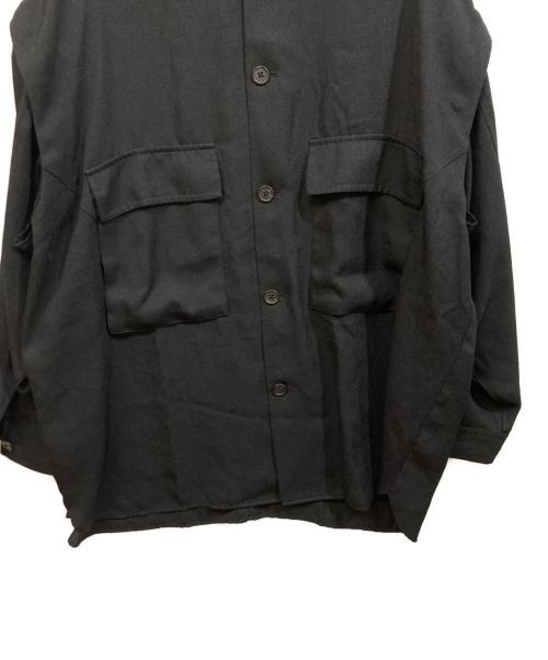 NUMBER (N)INE（ナンバーナイン）NUMBER (N)INE (ナンバーナイン) シャツジャケット ブラック サイズ:SIZE 3の古着・服飾アイテム