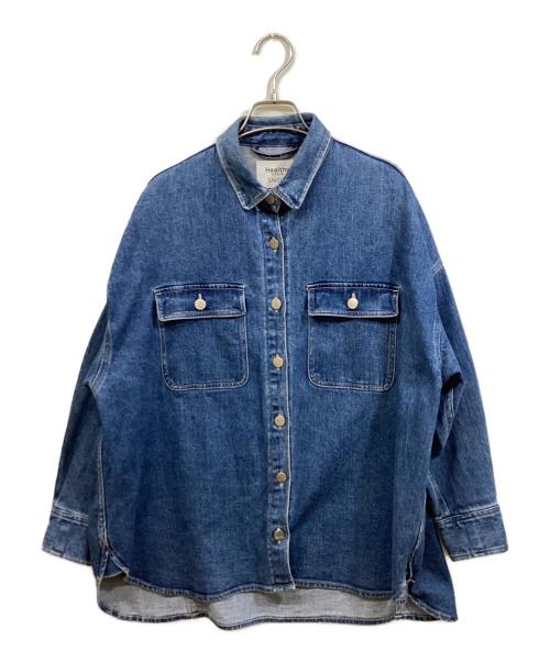 Snidel（スナイデル）Snidel (スナイデル) Healthy DENIM (ヘルシーデニム) デニムシャツジャケット インディゴ サイズ:Freeの古着・服飾アイテム