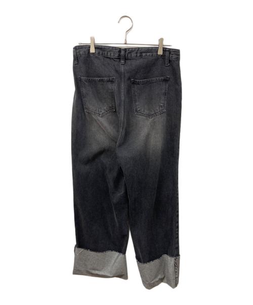 TOMORROW（トゥモロウ）TOMORROW (トゥモロウ) デニムパンツ グレー サイズ:実寸をご確認くださいの古着・服飾アイテム