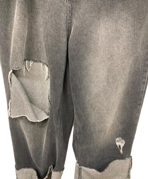 TOMORROW（トゥモロウ）TOMORROW (トゥモロウ) デニムパンツ グレー サイズ:実寸をご確認くださいの古着・服飾アイテム