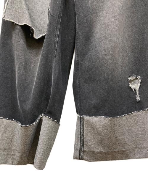 TOMORROW（トゥモロウ）TOMORROW (トゥモロウ) デニムパンツ グレー サイズ:実寸をご確認くださいの古着・服飾アイテム