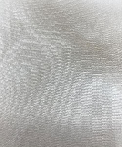 THE CLASSE（ザ・クラス）THE CLASSE (ザ・クラス) ダブルサテン・ハーフスリーブブラウス ベージュ サイズ:9の古着・服飾アイテム