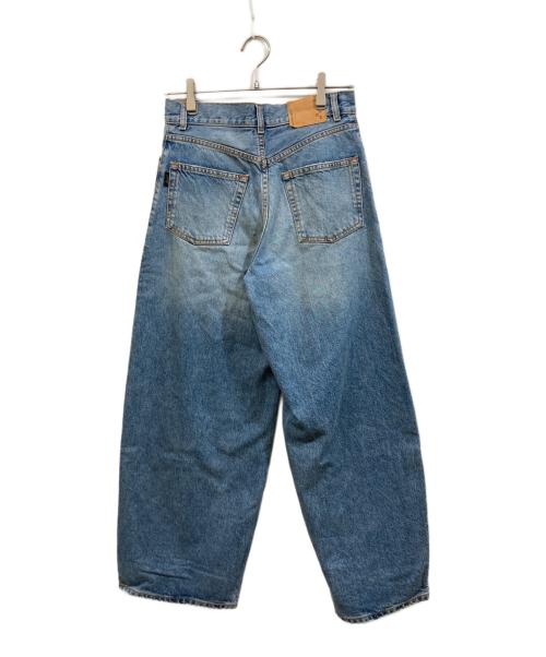haikure（ハイクル）haikure (ハイクル) ワイドデニムパンツ ブルー サイズ:size 24の古着・服飾アイテム