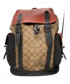 COACHコーチ）の古着「Hudson Backpack」｜ブラウン