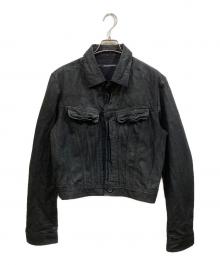 JULIUS（ユリウス）の古着「COATED 10oz DENIM JACKET」｜ブラック