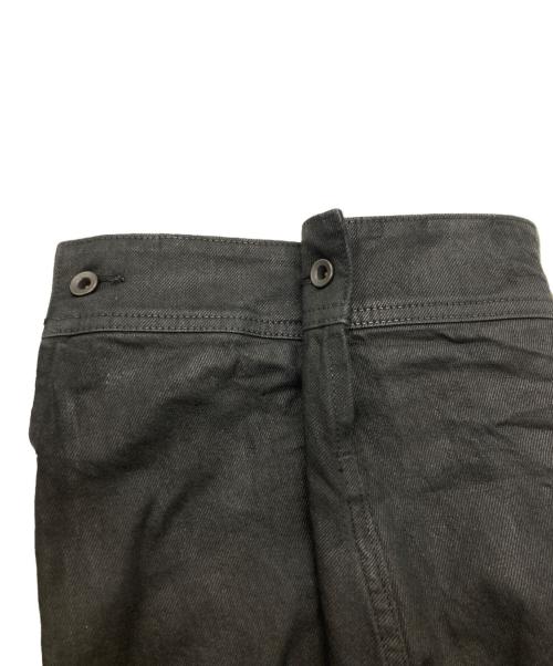 JULIUS（ユリウス）JULIUS (ユリウス) COATED 10oz DENIM JACKET ブラック サイズ:4の古着・服飾アイテム