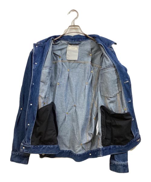 KUSIKOHC（クシコック）KUSIKOHC (クシコック) Multi Rivet Denim Jacket インディゴ サイズ:Sの古着・服飾アイテム
