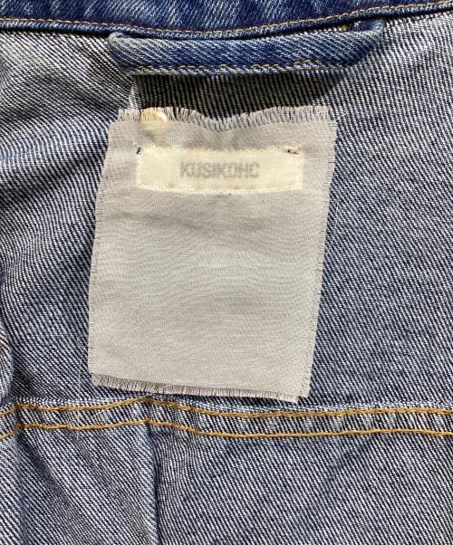 KUSIKOHC（クシコック）KUSIKOHC (クシコック) Multi Rivet Denim Jacket インディゴ サイズ:Sの古着・服飾アイテム