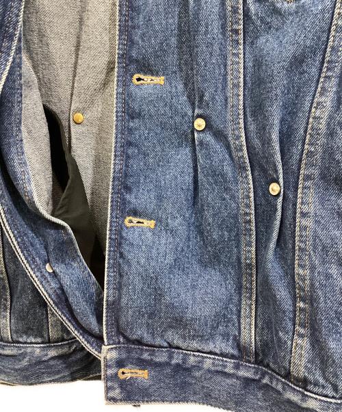 KUSIKOHC（クシコック）KUSIKOHC (クシコック) Multi Rivet Denim Jacket インディゴ サイズ:Sの古着・服飾アイテム