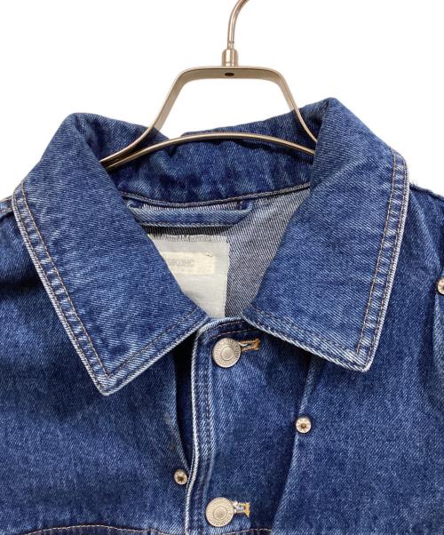 KUSIKOHC（クシコック）KUSIKOHC (クシコック) Multi Rivet Denim Jacket インディゴ サイズ:Sの古着・服飾アイテム