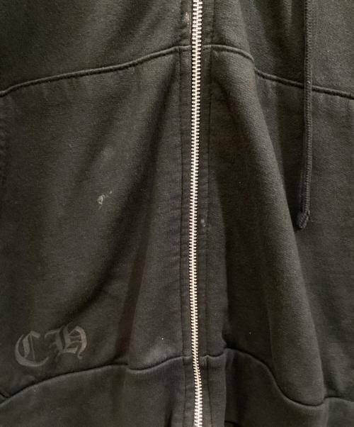 CHROME HEARTS（クロムハーツ）CHROME HEARTS (クロムハーツ) DEADLLY DOLL (デッドリードール) バックプリントジップパーカー ブラック サイズ:XLの古着・服飾アイテム