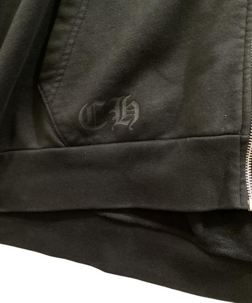 CHROME HEARTS（クロムハーツ）CHROME HEARTS (クロムハーツ) DEADLLY DOLL (デッドリードール) バックプリントジップパーカー ブラック サイズ:XLの古着・服飾アイテム