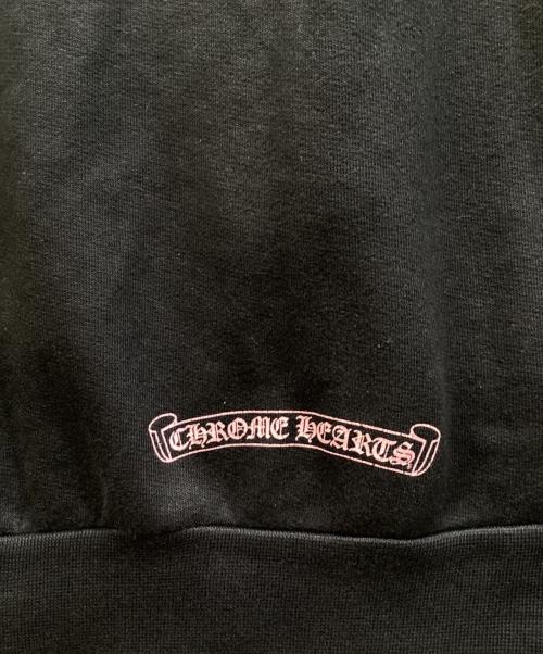 CHROME HEARTS（クロムハーツ）CHROME HEARTS (クロムハーツ) DEADLLY DOLL (デッドリードール) バックプリントジップパーカー ブラック サイズ:XLの古着・服飾アイテム