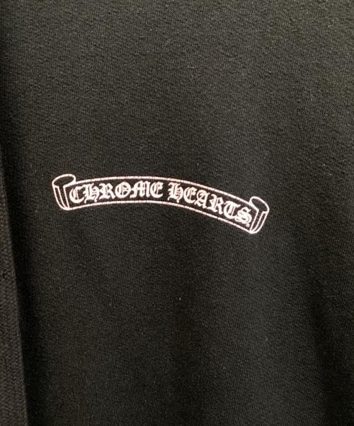 CHROME HEARTS（クロムハーツ）CHROME HEARTS (クロムハーツ) DEADLLY DOLL (デッドリードール) バックプリントジップパーカー ブラック サイズ:XLの古着・服飾アイテム