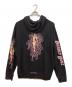 CHROME HEARTS (クロムハーツ) DEADLLY DOLL (デッドリードール) バックプリントジップパーカー ブラック サイズ:XL：280000円