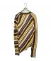 PERVERZE (パーバーズ) color stripe knit cardigan マルチカラー サイズ:SIZE Free：8000円